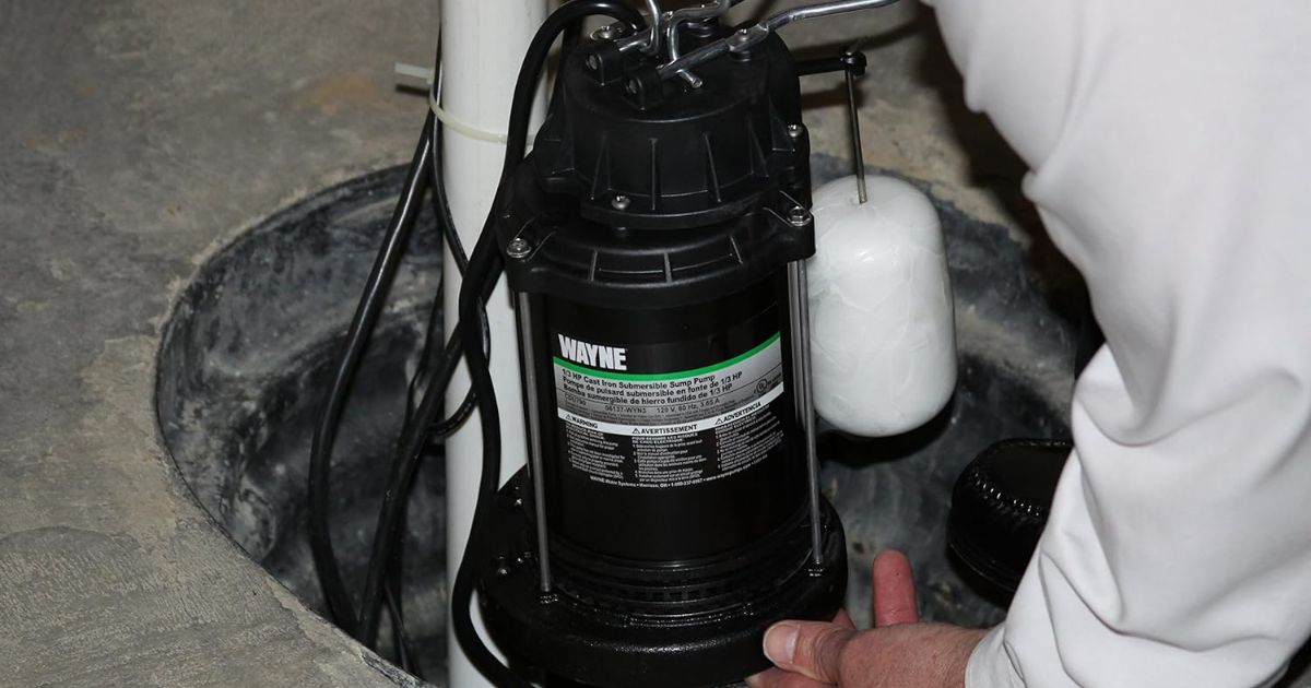 Evaluate the Sump Pump Location