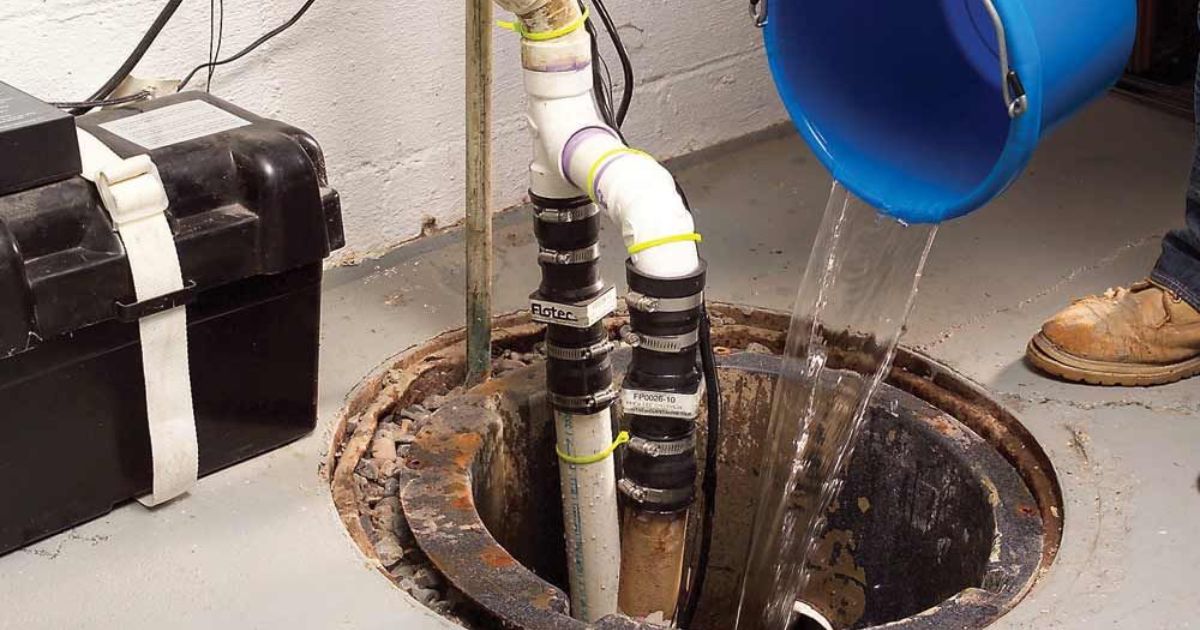 Testing the Sump Pump's Functionality