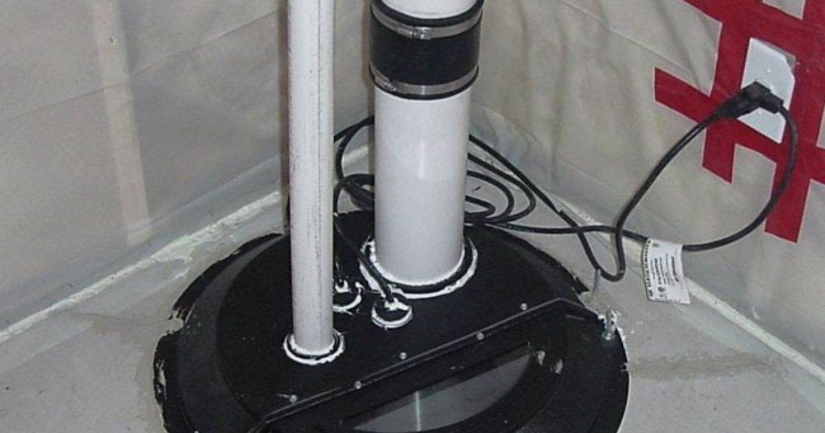 How to Seal Sump Pump Cover for Radon?